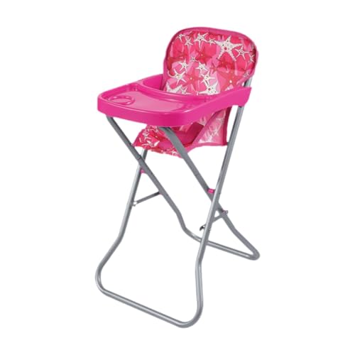 harayaa Doll High Stuhl So Tound Spielen Hochstuhl für 9 12 Zoll Doll Fütterung Abendessen von harayaa
