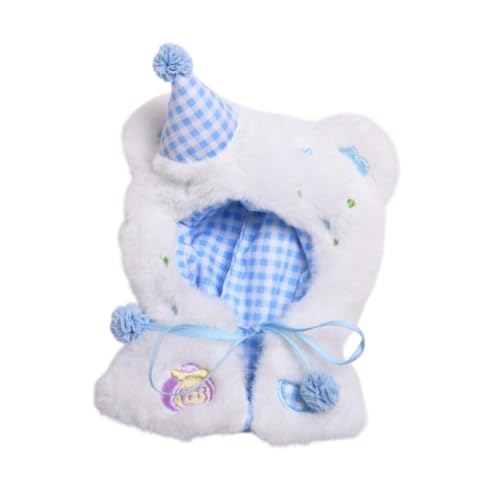 harayaa Dolls Cloak Doll Kleidung Geburtstag Geschenke Puppenzubehör Puppe Plüsch Outfit Puppenkleidung, Blau harayaa Dolls Cloak Doll Kleidung Geburtstag Geschenke Puppenzubehör Puppe Plüsch Outfit Puppenkleidung, Blau von harayaa