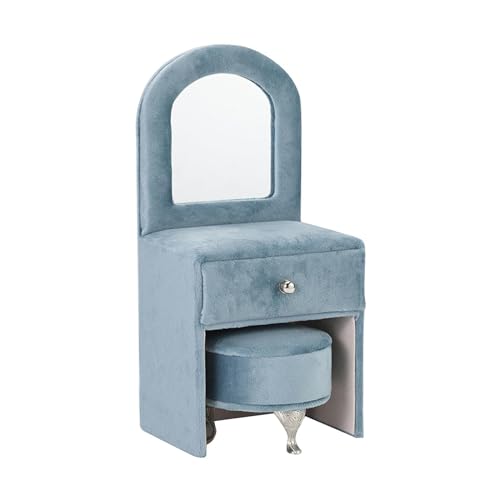 harayaa Elegantes Puppenhaus Schlafzimmermöbelset mit Schmuckaufbewahrung, 10cmx9cmx23cm harayaa Elegantes Puppenhaus Schlafzimmermöbelset mit Schmuckaufbewahrung, 10cmx9cmx23cm von harayaa
