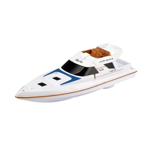 harayaa Elektrisches Schnellboot Wasserschnellboot Spielzeug Kind Motorboot für Badezimmer Fluss Geschenk , Weiß von harayaa