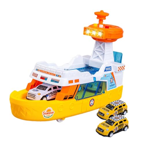 harayaa Feuerboot Modell mit Licht Und Ton für Schreibtisch Dekoration, Gelb von harayaa