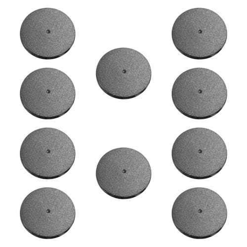 harayaa Gaming-Miniaturen-Basen, Spielfiguren-Display, 60 mm, schwarz, Wargame-Modell-Basen, 10 Stück harayaa Gaming-Miniaturen-Basen, Spielfiguren-Display, 60 mm, schwarz, Wargame-Modell-Basen, 10 Stück von harayaa