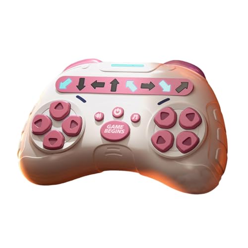 harayaa Handheld Rhythmus Tanz, Schnelles Push Spiel, Fidget Pädagogisches Sensorisches Spielzeug, Schnelles Push Spiel für Partygeschenke für Kinder Und, Rosa von harayaa