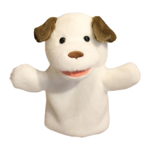 harayaa Handpuppe Storytelling Puppen Stofftier Spielzeug Interaktive Puppe für den Unterricht, Hund harayaa Handpuppe Storytelling Puppen Stofftier Spielzeug Interaktive Puppe für den Unterricht, Hund von harayaa