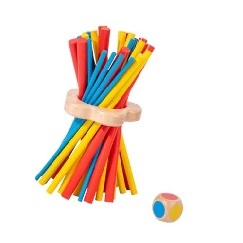 harayaa Hölzerne Stockspielzeug Lustige Balance Geduld Training Spielzeug für Kinder Erwachsene Freunde von harayaa