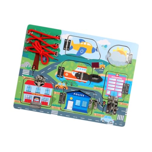 harayaa Holz Arbeitsbrett, Sensorisches Aktivitätsbrett, Feine Motorische Fähigkeiten, Sensorisches Holzspielzeug, Spielzeug für Kinder Im Alter Vo harayaa Holz Arbeitsbrett, Sensorisches Aktivitätsbrett, Feine Motorische Fähigkeiten, Sensorisches Holzspielzeug, Spielzeug für Kinder Im Alter Vo von harayaa