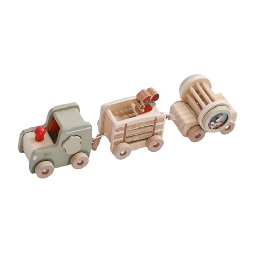 harayaa Holzeisenbahn Spielzeug, Tischdekoration, Holzeisenbahn Ornament für Kinder von 4–8 Jahren, Jungen Und Mädchen harayaa Holzeisenbahn Spielzeug, Tischdekoration, Holzeisenbahn Ornament für Kinder von 4–8 Jahren, Jungen Und Mädchen von harayaa