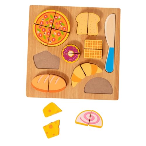 harayaa Holzschneidepuzzle für Kinder, Holzklammer, Kleinkinderpuzzle, Küchenspielzeug für Handarbeit, Nachtisch harayaa Holzschneidepuzzle für Kinder, Holzklammer, Kleinkinderpuzzle, Küchenspielzeug für Handarbeit, Nachtisch von harayaa