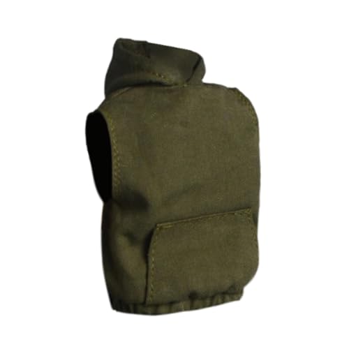 harayaa Hoodie-Modell im Maßstab 1/12, Kleidung für Actionfiguren, Puppenspielzeugmodell, für 6 Zoll große männliche Actionfiguren zum Sammeln, GrÜn von harayaa