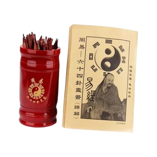 harayaa I Ching Divination Kit Spiel Sticks Set Sticks Werkzeuge mit Buch für Party harayaa I Ching Divination Kit Spiel Sticks Set Sticks Werkzeuge mit Buch für Party von harayaa