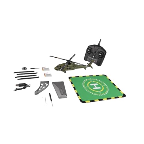 harayaa K170 Fernbedienungs -Hubschrauber -Jet -Modell -Sammlerstück Hubschrauber -Flugzeug -Flugzeugmodell, 2 Kräfte von harayaa