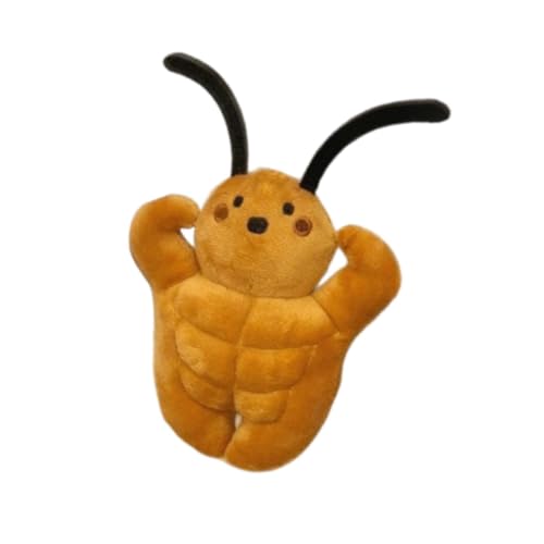 harayaa Kakerlakenpuppe, Kakerlaken-Stofftier, Cartoon-Kinderspielzeug für Büro, Wohnzimmer, Familie von harayaa