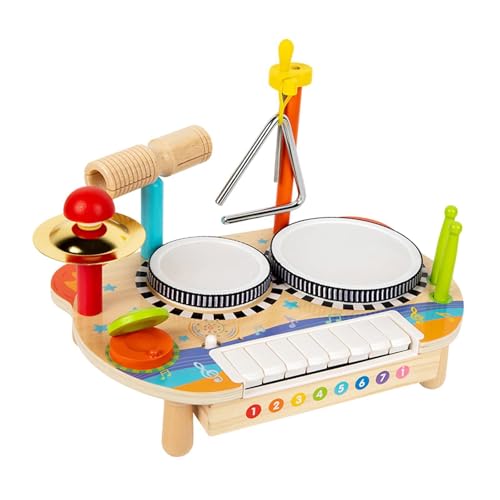 harayaa Kids Drum Set Kreativität Vorschulmusik Kit für Kinder Jungen Mädchen Kleinkinder harayaa Kids Drum Set Kreativität Vorschulmusik Kit für Kinder Jungen Mädchen Kleinkinder von harayaa