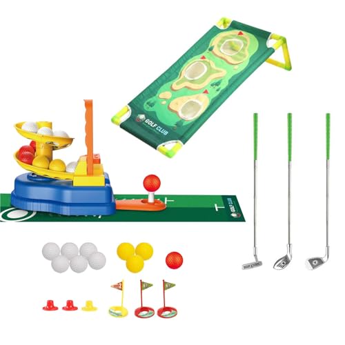 harayaa Kids Golf Club Set Golf Spielzeug Indoor Outdoor Sportspielzeug für Kinder Kinder Geburtstag Geschenke, Style B harayaa Kids Golf Club Set Golf Spielzeug Indoor Outdoor Sportspielzeug für Kinder Kinder Geburtstag Geschenke, Style B von harayaa