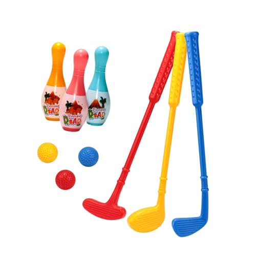 harayaa Kids Golf Toys Set Golf Club Set aktives Golfspielzeug Kinder Bowling -Set für 3 4 5 6 7 8 Jahre alt von harayaa