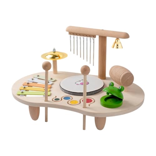 harayaa Kinder-Schlagzeug, pädagogisches Musikspielzeug, Feinmotorik, Musikinstrument aus Holz, Xylophon-Schlagzeug für Kinder ab 3 Jahren harayaa Kinder-Schlagzeug, pädagogisches Musikspielzeug, Feinmotorik, Musikinstrument aus Holz, Xylophon-Schlagzeug für Kinder ab 3 Jahren von harayaa