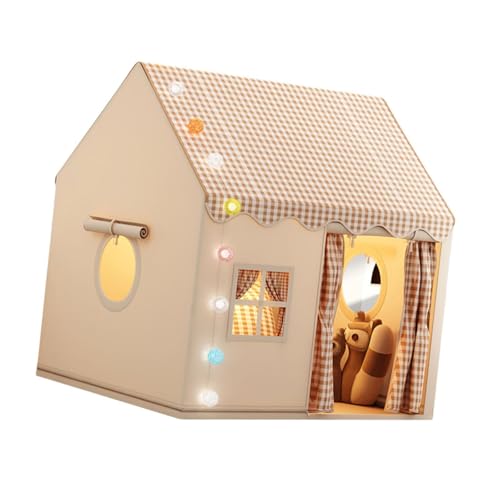 harayaa Kinder Spielzelt mit Fenster Indoor Spielhaus Prinzessinnenschloss für Kinderzimmer Wohnzimmer, Grau harayaa Kinder Spielzelt mit Fenster Indoor Spielhaus Prinzessinnenschloss für Kinderzimmer Wohnzimmer, Grau von harayaa