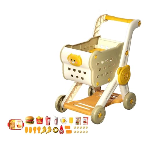 harayaa Kinder Supermarkt Warenkorb Spielzeug Set Kinder Pretend Lebensmittel Warenkorb Valentines Geschenke für Kinder Desktop Lagerung Korb Lernspielzeug, Beige harayaa Kinder Supermarkt Warenkorb Spielzeug Set Kinder Pretend Lebensmittel Warenkorb Valentines Geschenke für Kinder Desktop Lagerung Korb Lernspielzeug, Beige von harayaa