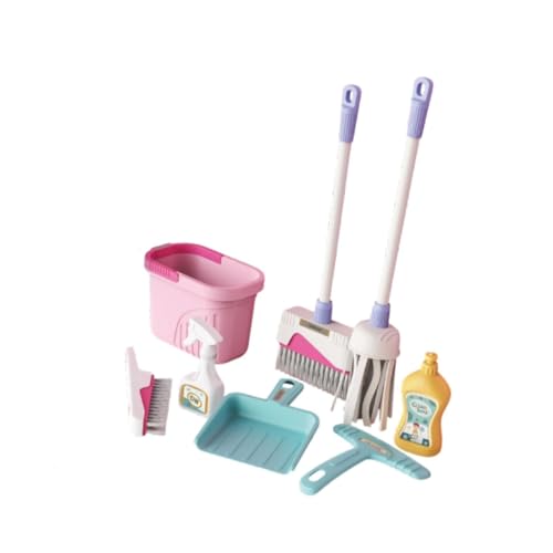 harayaa Kinderreinigungsset mit Und Mopp, Rosa Eimer harayaa Kinderreinigungsset mit Und Mopp, Rosa Eimer von harayaa