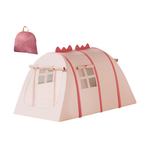harayaa Kinderspiele Zelt, Indoor -Spielhauszelt im Freien mit Tasche mit Fenster für Spielcampingspiele, Pink Mesh 52x36x28in harayaa Kinderspiele Zelt, Indoor -Spielhauszelt im Freien mit Tasche mit Fenster für Spielcampingspiele, Pink Mesh 52x36x28in von harayaa