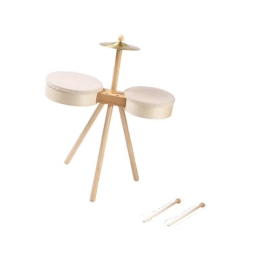 harayaa Kindertrommel-Set, pädagogisches Percussion-Spielzeug, Geburtstagsgeschenke für Kinder, Musikspielzeug, Ohne Pedaltrommel von harayaa