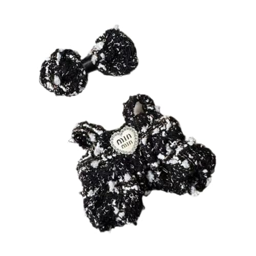 harayaa Kleidung für Mini Puppen Jumpsuit Zubehör für 15 17 cm Figuren DIY Festtagsdeko, Schwarz von harayaa