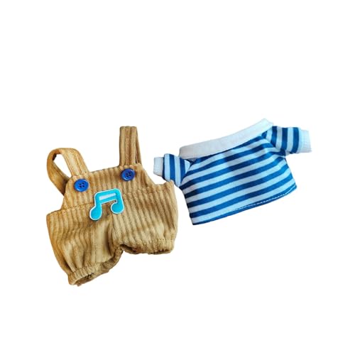harayaa Kleidungsset für 20 cm Puppen, Stoffpuppenzubehör, Sammlerstück, Bequem Und Stilvoll, Geschenke für Puppensammler, 2 Stück Braun harayaa Kleidungsset für 20 cm Puppen, Stoffpuppenzubehör, Sammlerstück, Bequem Und Stilvoll, Geschenke für Puppensammler, 2 Stück Braun von harayaa