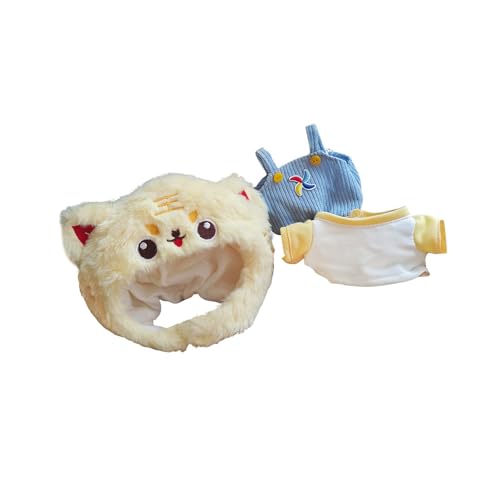 harayaa Kleidungsset für 20 cm Puppen, Stoffpuppenzubehör, Sammlerstück, Bequem Und Stilvoll, Geschenke für Puppensammler, 3 Stück Blau harayaa Kleidungsset für 20 cm Puppen, Stoffpuppenzubehör, Sammlerstück, Bequem Und Stilvoll, Geschenke für Puppensammler, 3 Stück Blau von harayaa