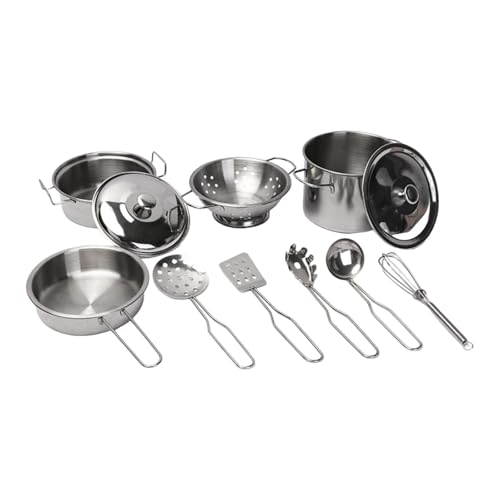 harayaa Küchentöpfe Und Pfannen Set, Rollenspielspielzeug, Schulküchenspielzeug, Lernspielzeug für Kindergarten, Zuhause, Klassenzimmer, Party, harayaa Küchentöpfe Und Pfannen Set, Rollenspielspielzeug, Schulküchenspielzeug, Lernspielzeug für Kindergarten, Zuhause, Klassenzimmer, Party, von harayaa