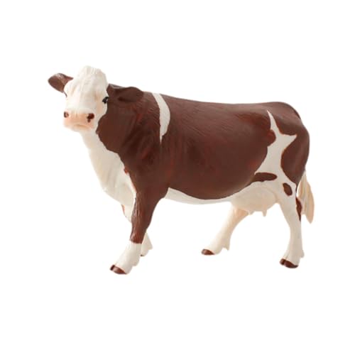 harayaa Kuhspielzeugfigur Bildungsmodell Ornament Desktop Dekoration Kleine Tierfigur, Style B von harayaa