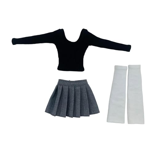 harayaa Langarm 1: 6 Frauen Tube Top Female Doll Brust Wrap für 12 '' weibliche Actionfigur, Schwarz von harayaa