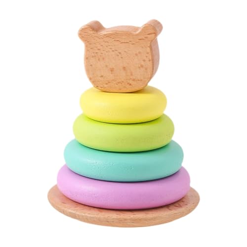harayaa Lernspielzeug für Kinder, Holz Puzzlebrett, Interaktives Frühlernspielzeug, Feinmotorikspiel, Vorschullernen, Geeignet für Kleinkinder, Jungen Und Mäd, Ohne Ball von harayaa