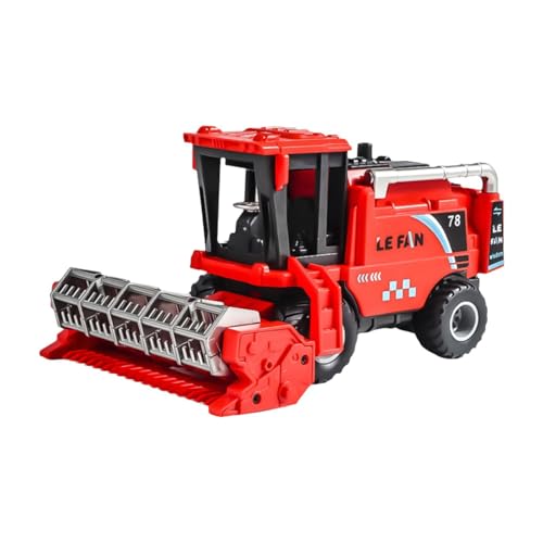 harayaa Mähdrescher Erntefahrzeug Spielzeug, Simulierter Mäher Transport LKW, Kleiner Bauernhof Spielzeug für Kinder, Rot harayaa Mähdrescher Erntefahrzeug Spielzeug, Simulierter Mäher Transport LKW, Kleiner Bauernhof Spielzeug für Kinder, Rot von harayaa