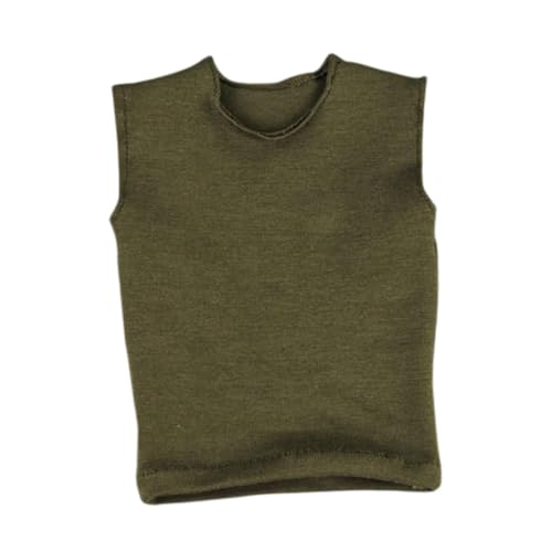 harayaa Männliche Figur T-Shirt ärmellose Weste, 1/6 Mode Kurzarm, Mini-Puppenkleidung, fürfür 12" männliche Actionfiguren ACCS, Dress up, GrÜn harayaa Männliche Figur T-Shirt ärmellose Weste, 1/6 Mode Kurzarm, Mini-Puppenkleidung, fürfür 12" männliche Actionfiguren ACCS, Dress up, GrÜn von harayaa