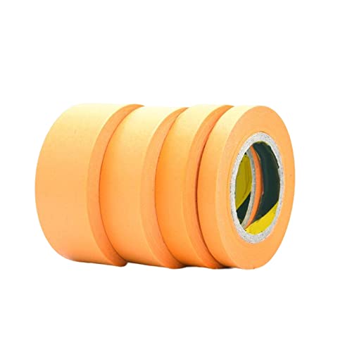 harayaa Malerei Modell Masking Tape Modellbau Zubehör Mehrzweck Professionelles Nadelstreifenband Maler Masking Tape für DIY Nail Art, 4 Rollen von harayaa