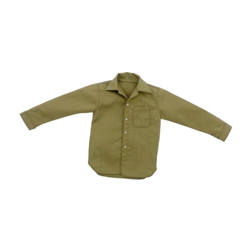 harayaa Maßstab 1/6 Männliches Freizeithemd 1:6 Männliche Figur Freizeithemd Figuren Kostüm für 12 Zoll, Khaki harayaa Maßstab 1/6 Männliches Freizeithemd 1:6 Männliche Figur Freizeithemd Figuren Kostüm für 12 Zoll, Khaki von harayaa