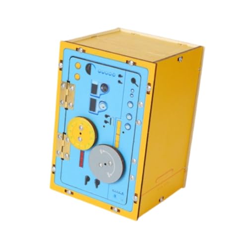 harayaa Mechanische Passwortbox DIY Science Experiment Game DIY Science Toys DIY Zusammengebautes STEM Projekt Spielzeug DIY Holzbaugruppe Spielzeug von harayaa