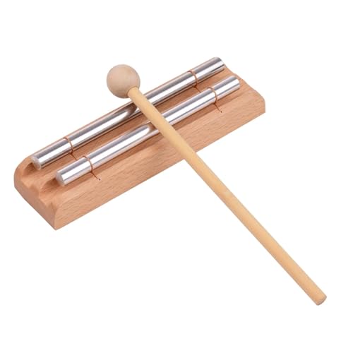 harayaa Meditation Musical Chime Wind Chimes Hand Chime Holzwindglocke für , 2 Ton von harayaa