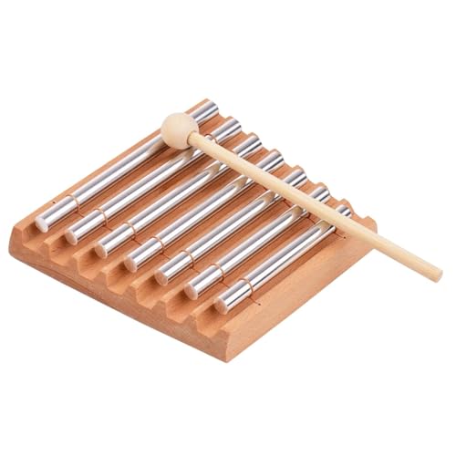 harayaa Meditation Musical Chime Wind Chimes Hand Chime Holzwindglocke für , 7 Ton von harayaa