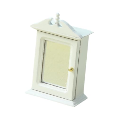 harayaa Mini Garderobe Modell 1:12 für Puppenhaus, Spielzeugzubehör, Weiß harayaa Mini Garderobe Modell 1:12 für Puppenhaus, Spielzeugzubehör, Weiß von harayaa