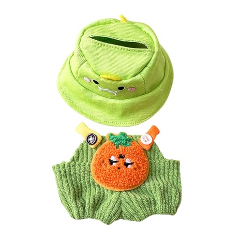 harayaa Mini Puppenhosen Kleidungsset, Mädchen Puppenkleidung, Puppenzubehör Outfits, Kleidungszubehör, Puppen Outfits für Anhängerpuppe, Orangefarbenes Hutset harayaa Mini Puppenhosen Kleidungsset, Mädchen Puppenkleidung, Puppenzubehör Outfits, Kleidungszubehör, Puppen Outfits für Anhängerpuppe, Orangefarbenes Hutset von harayaa