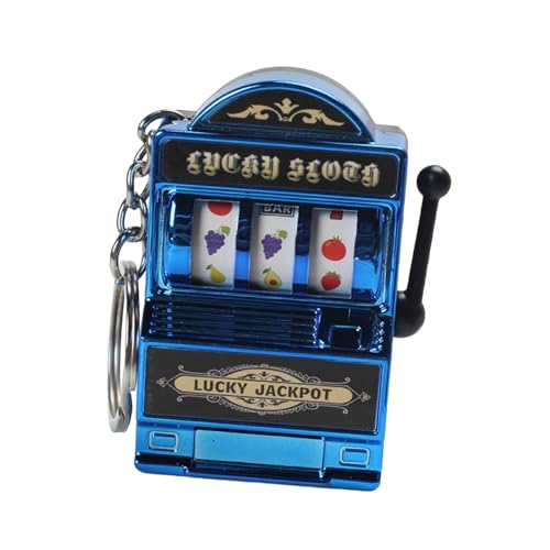harayaa Mini Spielautomat Schlüsselanhänger für Sammler, Blau von harayaa