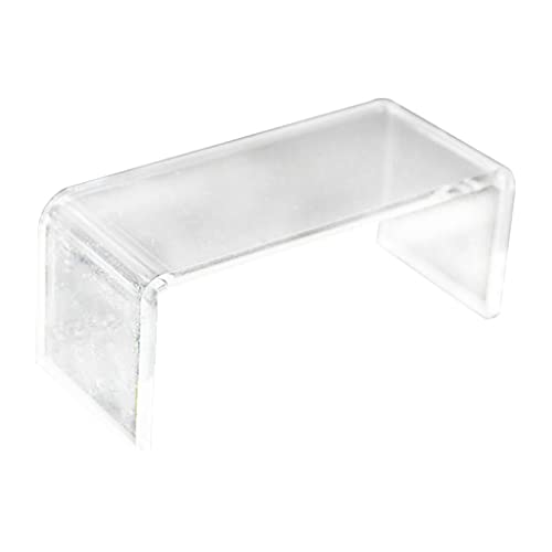 harayaa Mini Tee: 12 Puppenhaus Wohnzimmer Szene Couchtisch Modell Tasche Requisiten Transparent Schreibtisch Möbel Dekoration Zubehör, Weiß harayaa Mini Tee: 12 Puppenhaus Wohnzimmer Szene Couchtisch Modell Tasche Requisiten Transparent Schreibtisch Möbel Dekoration Zubehör, Weiß von harayaa