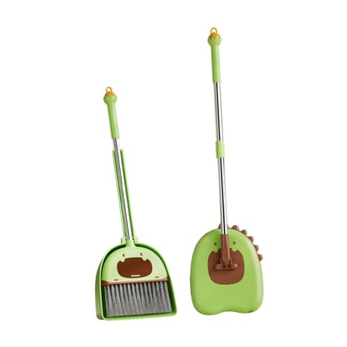 harayaa Mini mit Kehrschaufel, Spielzeug für Die Hausreinigung, Set für Kinder, Besenset mit Mopp von harayaa