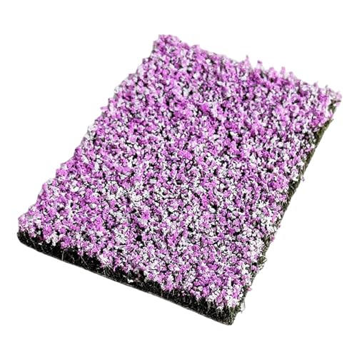 harayaa Miniatur-Blumenhaufen, Landschaftsblumen-Vegetationsgruppen, Grasbüschel für Modelleisenbahn, Landschaftsmodellbau, Shibazakura von harayaa