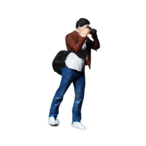 harayaa Miniatur Figur Im Maßstab 1/64, Kunstharz Modell für Diorama, Fotograf harayaa Miniatur Figur Im Maßstab 1/64, Kunstharz Modell für Diorama, Fotograf von harayaa