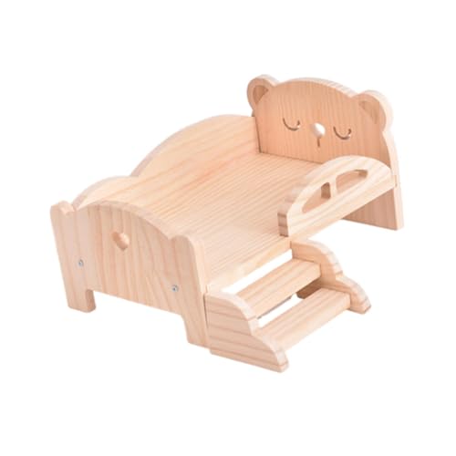 harayaa Miniaturmöbel aus Holz für BJD-Puppen, Foto-Accessoires, Puppenspielzeug, Bär 34x22x14.5cm harayaa Miniaturmöbel aus Holz für BJD-Puppen, Foto-Accessoires, Puppenspielzeug, Bär 34x22x14.5cm von harayaa