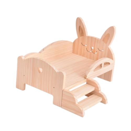 harayaa Miniaturmöbel aus Holz für BJD-Puppen, Foto-Accessoires, Puppenspielzeug, Hase 34x22x14.5cm harayaa Miniaturmöbel aus Holz für BJD-Puppen, Foto-Accessoires, Puppenspielzeug, Hase 34x22x14.5cm von harayaa