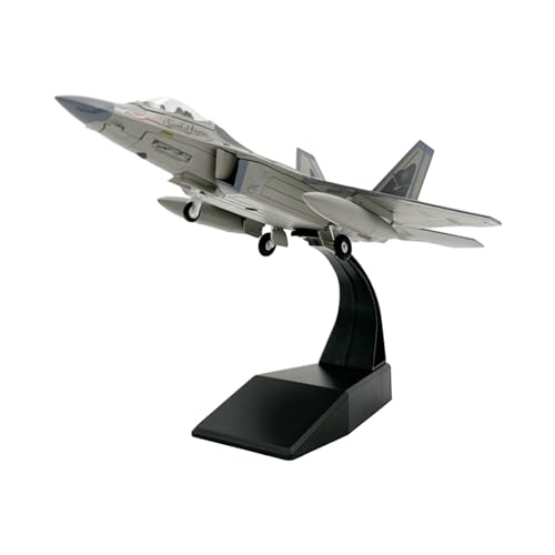 harayaa Modellflugzeug im Maßstab 1:100, Druckguss-Metallmodell, Flugzeug-Kampfjet-Modell für Regal von harayaa