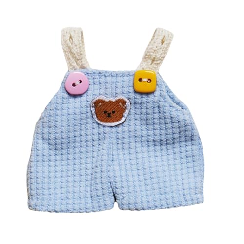 harayaa Niedlicher Puppenbody, Puppenkleidung, Wechselkleidung, Geschenke, DIY Zubehör, Handgemachtes Komfort Puppenoutfit, Puppenkleidungszubehör, Blau von harayaa